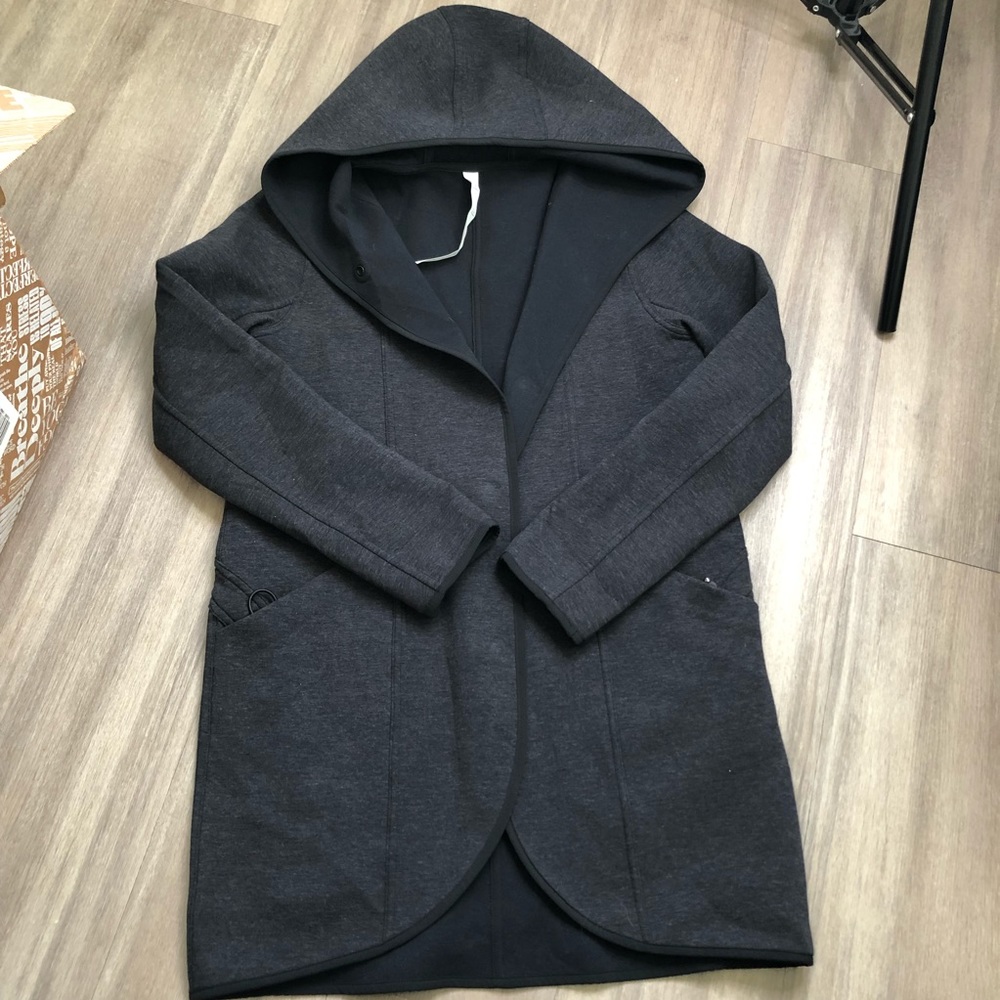 Lululemon Urban Horizons Jacket Heathered Core Black / Black - Picture 3 of 7